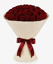 Букет 101 Бордовая роза Блэк Бакарра в Холодном