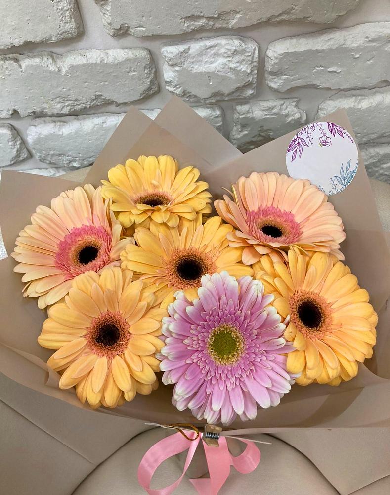Букет цветов из: Герберы в Холодном