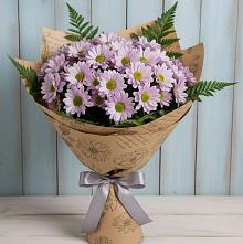 Букет цветов из:  Хризантемы в Холодном