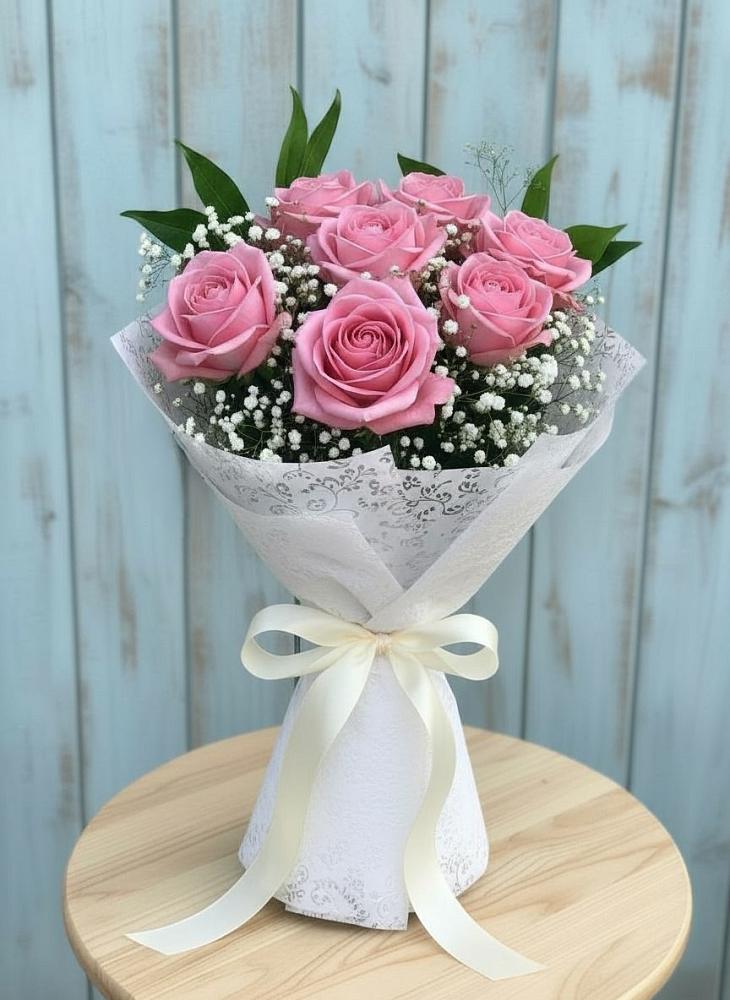 Букет цветов из: Розы в Холодном