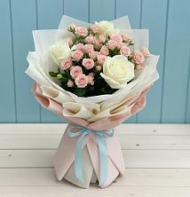 Букет цветов из:  Розы в Холодном