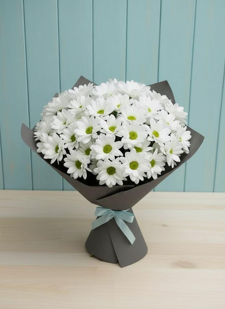 Букет цветов из: Хризантемы в Холодном