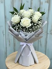 Букет цветов из:  Розы в Холодном