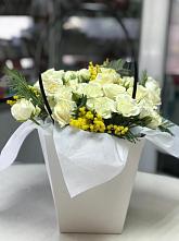 Цветочная композиция из Розы  в Холодном