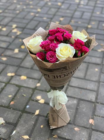 Букет цветов из: Розы в Холодном