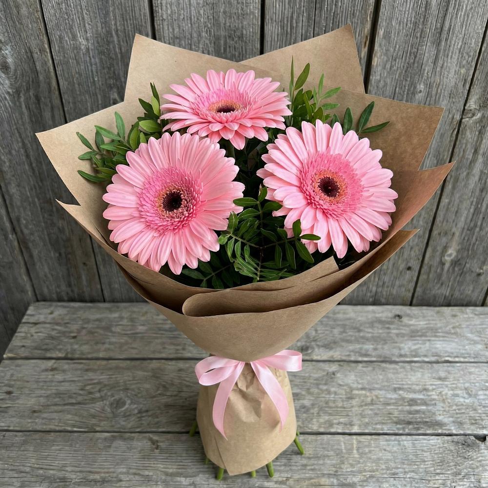 Букет цветов из: Герберы в Холодном