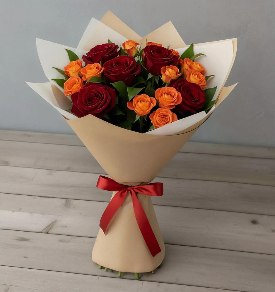 Букет Любовь и восторг в Холодном